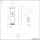 H28022-2.86寸 长条显示屏 背光源